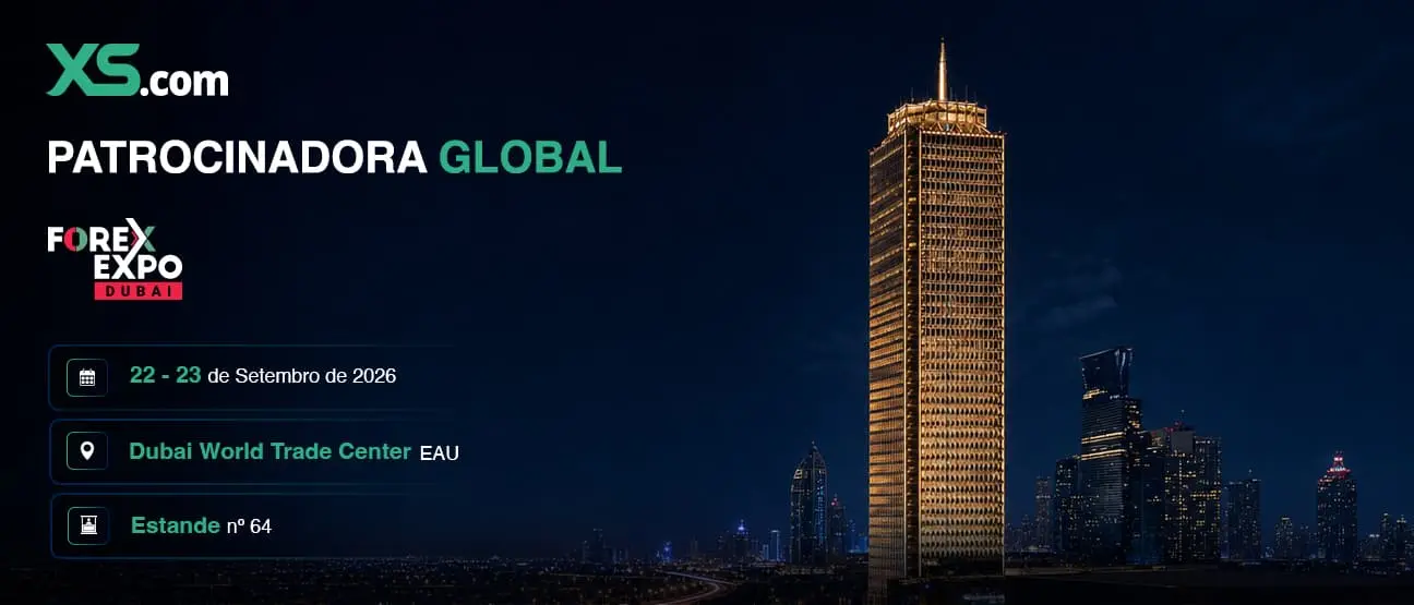 XS.com assume o centro das atenções como Patrocinadora Global da Dubai Forex Expo 2026